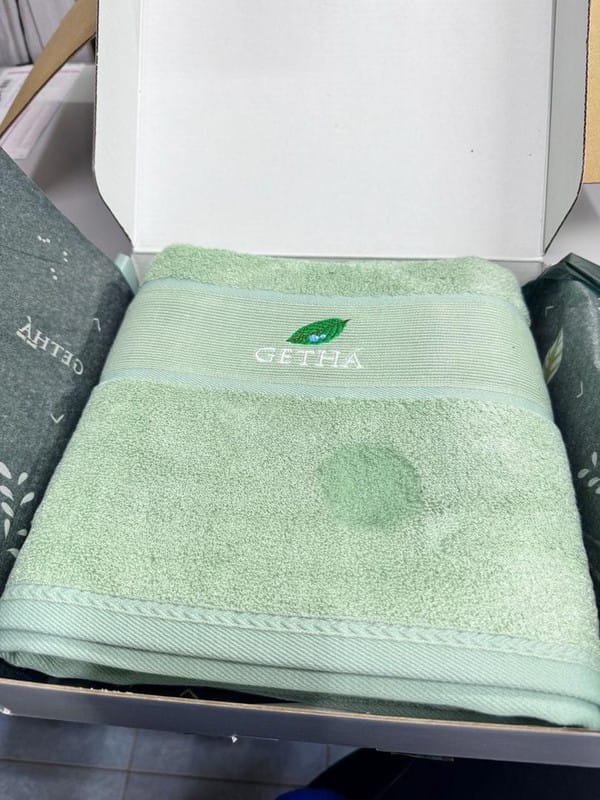 Customer photo review of Bamboo Bath Towel