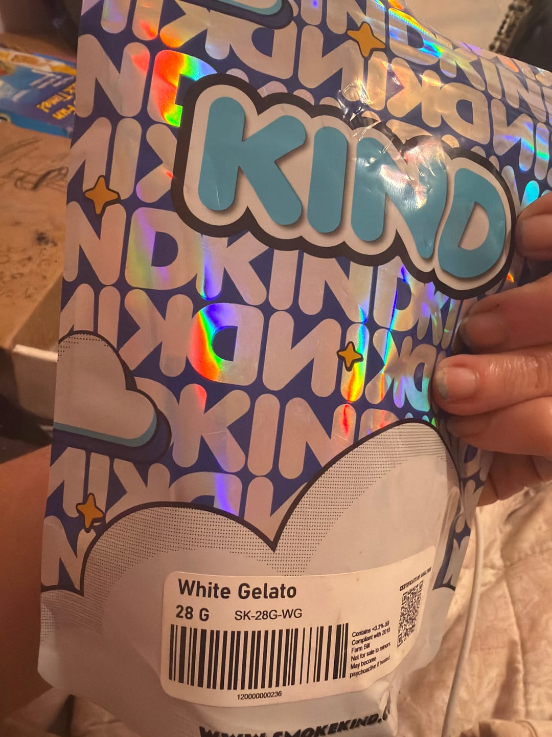 Customer photo review of LITTLES BRAND - Blueberry Belts - 28 Grams Littles - Indica
