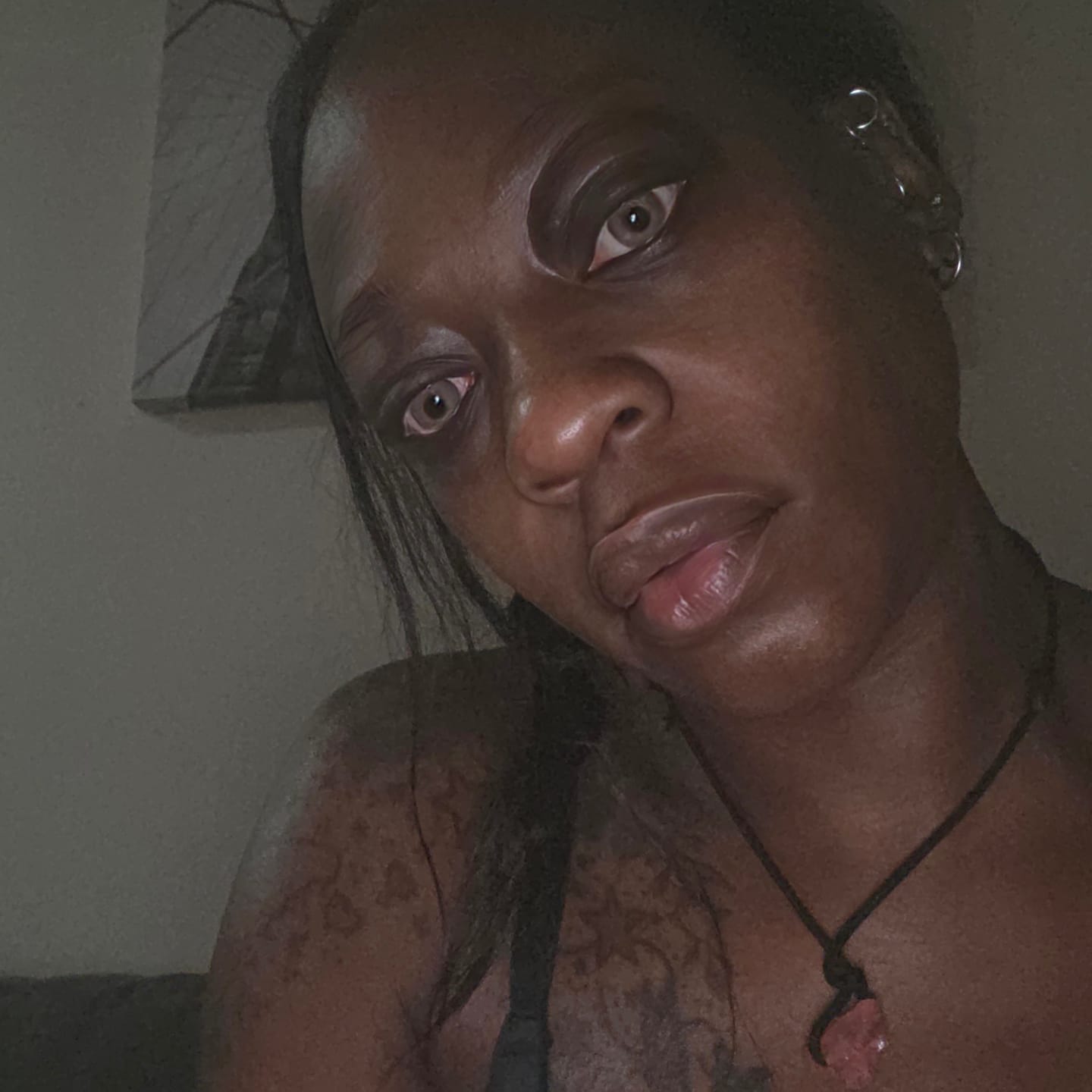 Customer photo review of Wildcat Brown Prescription Colored Contact Lenses