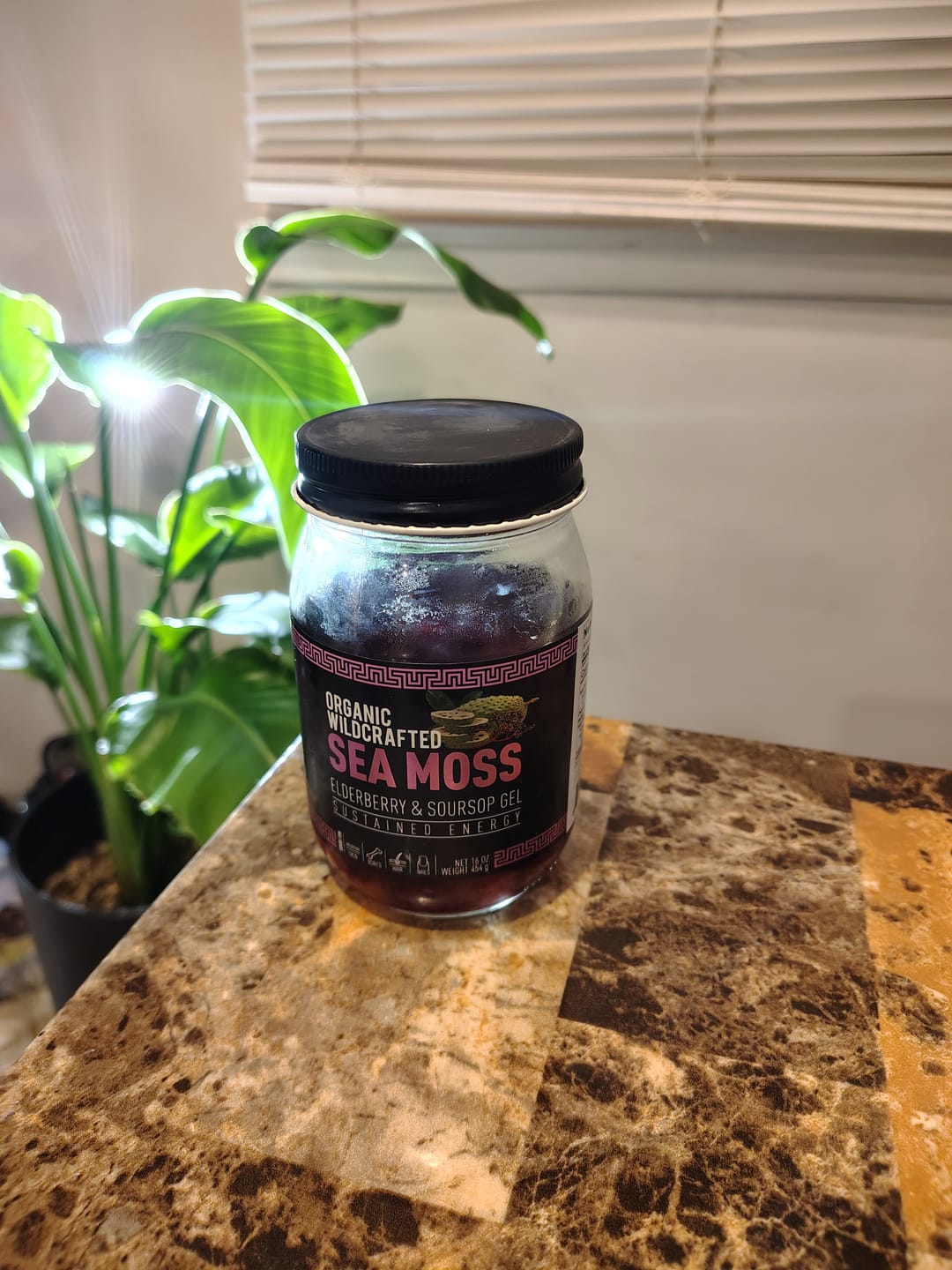 Customer photo review of 4 Sea Moss Gels — Pick-4 Bundle ($109.99, Free Shipping)