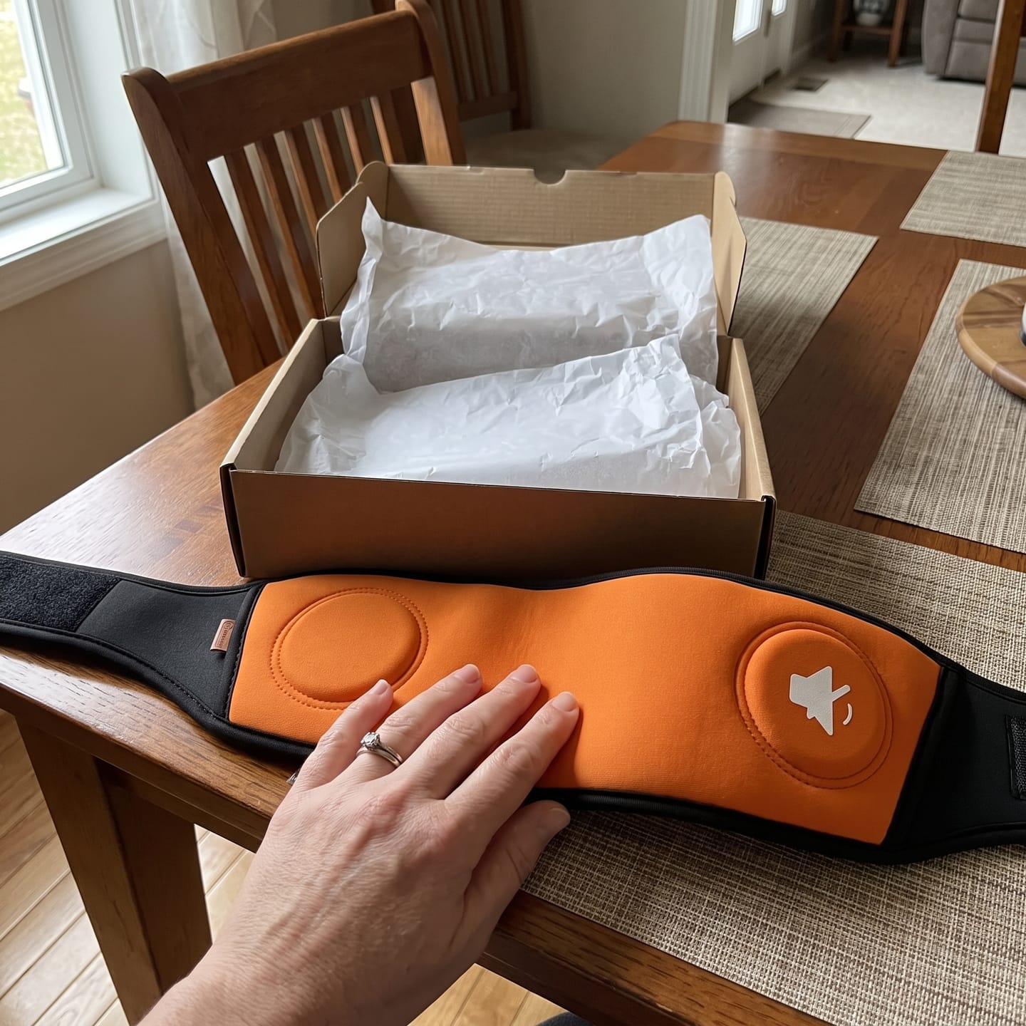 Customer photo review of Orejeras antirruido para perros