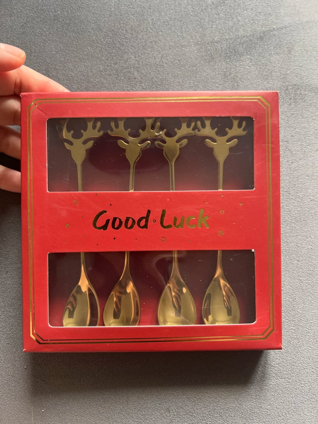 Customer photo review of Festive Serving Decor Cutlery Set