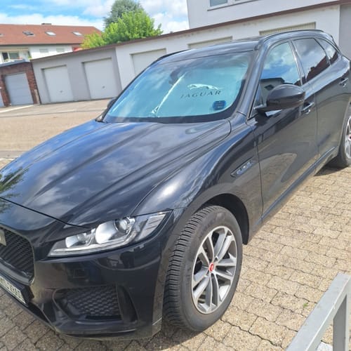 Customer photo review of Faltbare Auto-Sonnenblende mit Logo