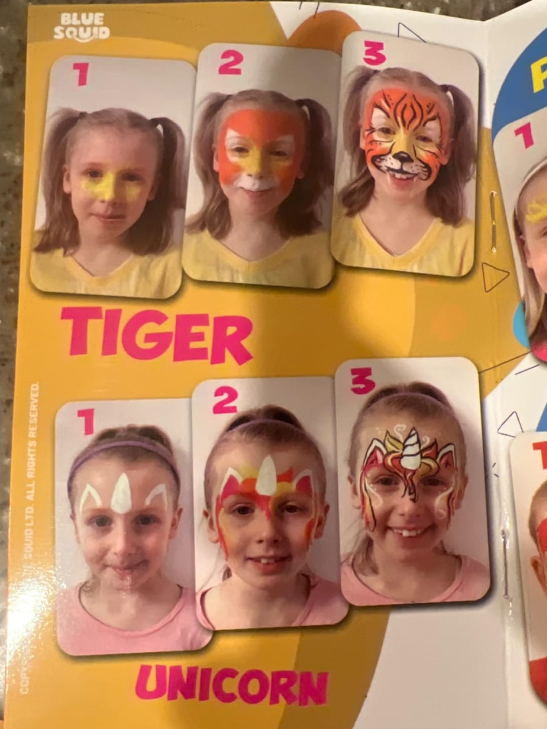 Customer photo review of Ultimate Party Pack - Face Paint for Kids