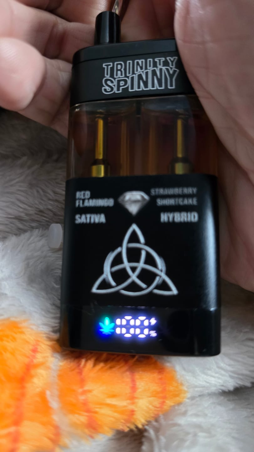 Customer photo review of Trinity 6gm Spinny Titanium Edition THCP, Liquid Diamond