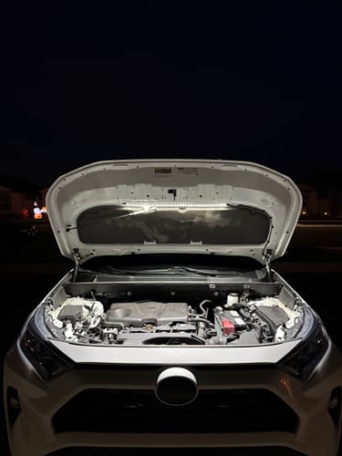 Customer photo review of Engine Bay LED Light Kit Universal Automatic On/Off