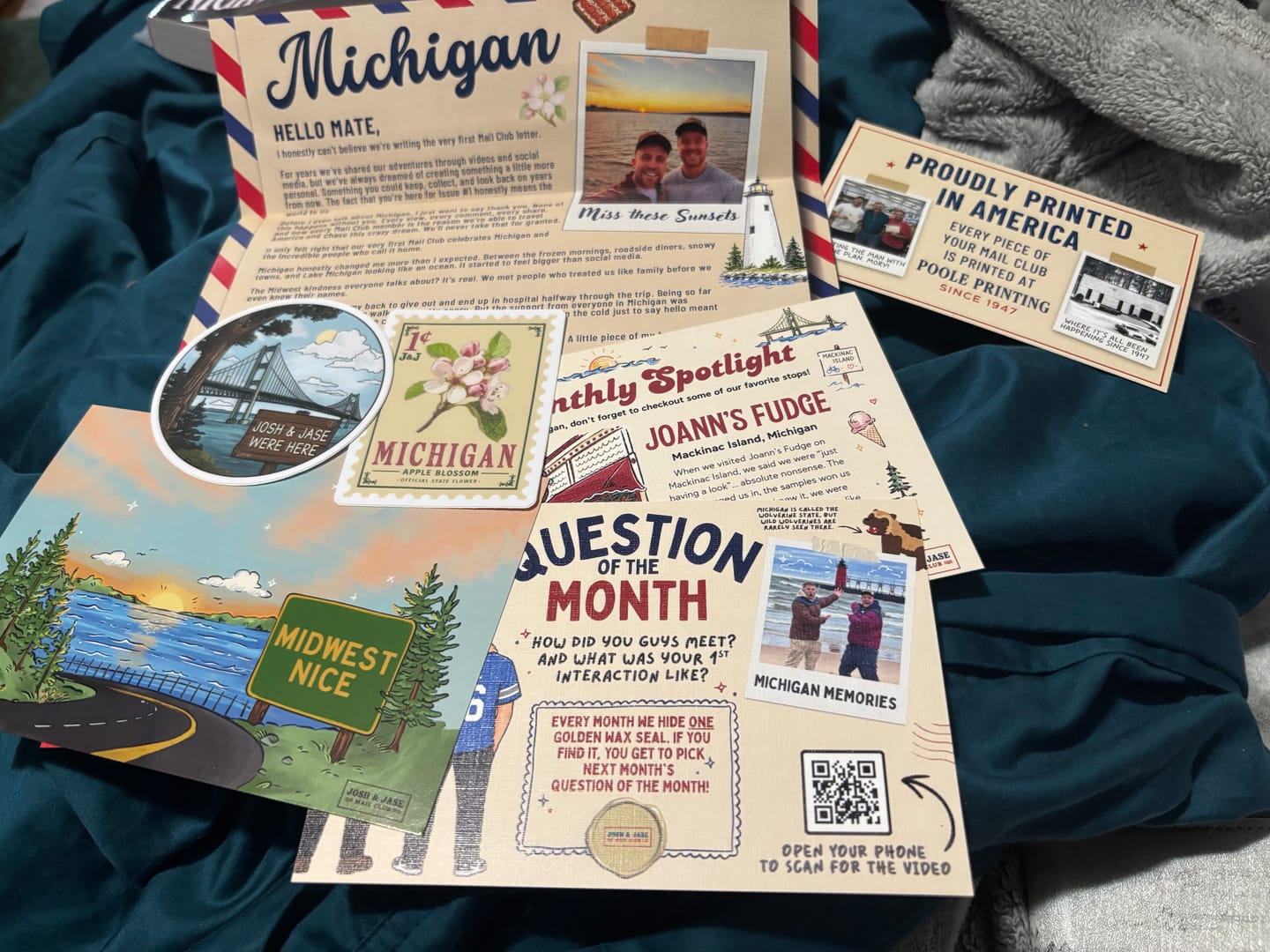 Customer photo review of Josh & Jase Mail Club