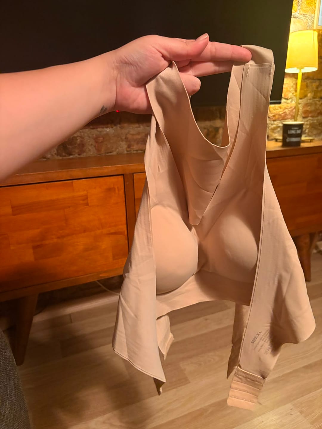 Customer photo review of Posture-Correcting Bra