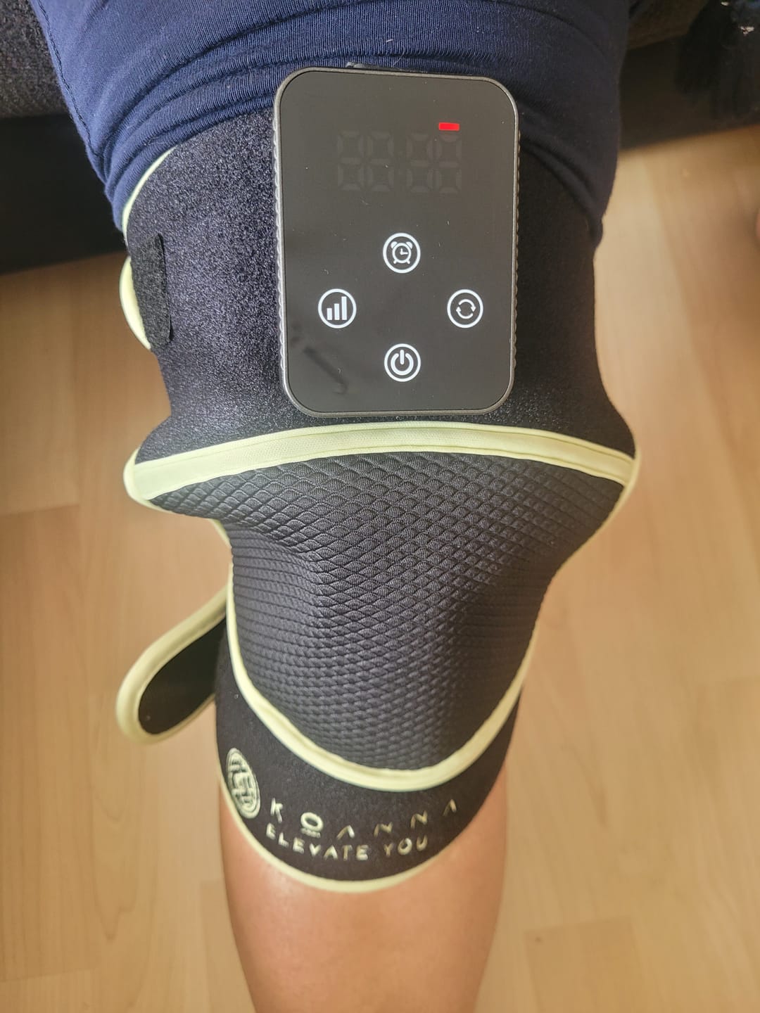 Customer photo review of Koanna® Rotlicht Bandage gegen Knieschmerzen