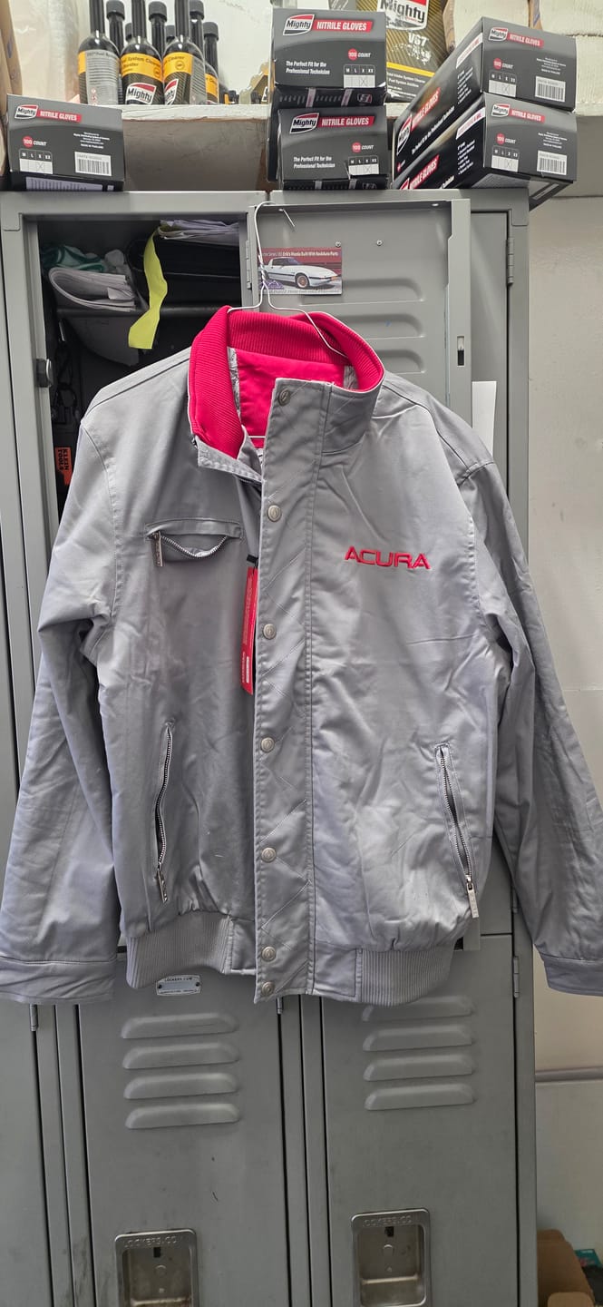 Customer photo review of 1986 Vintage Acura Twill Jacket