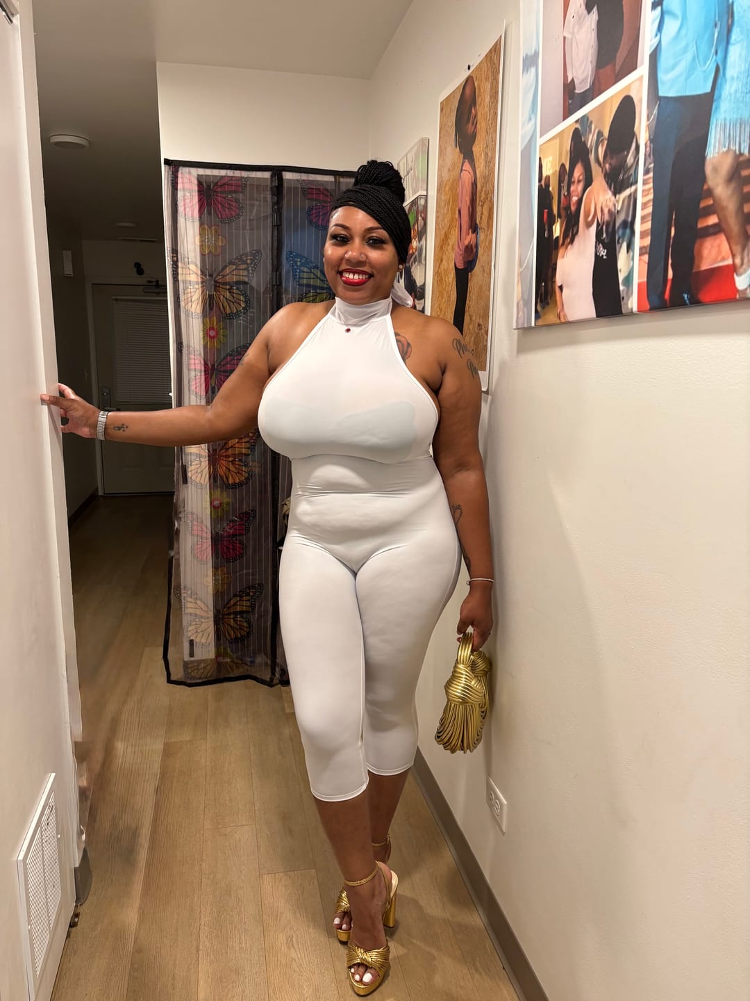 Customer photo review of White Heat Capri