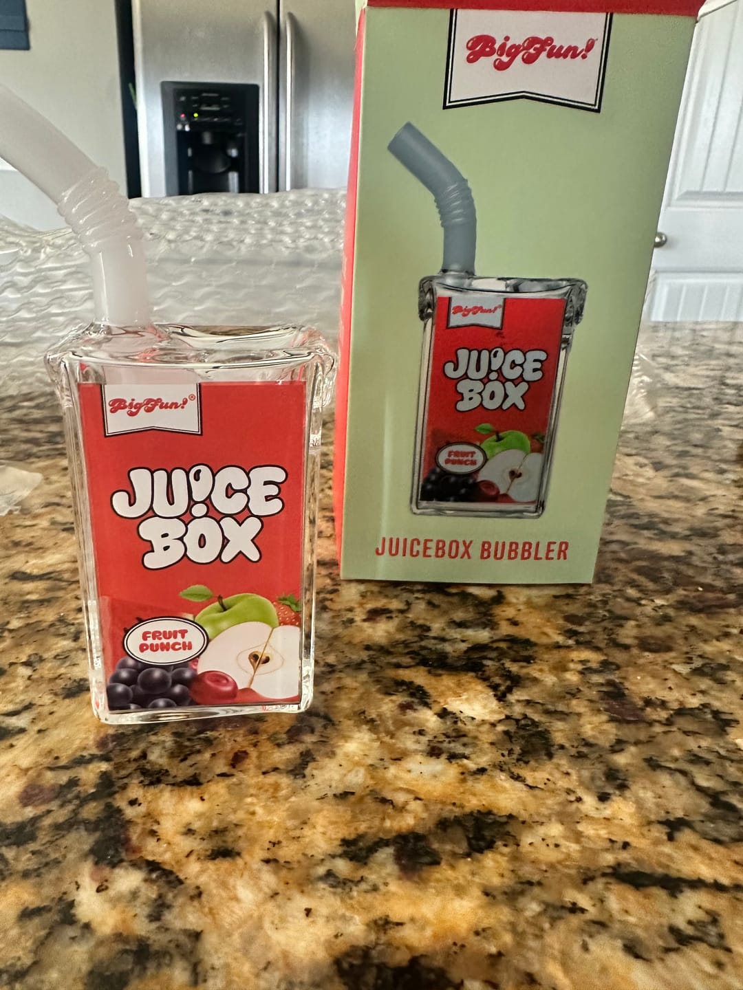 Customer photo review of Juice Box Bubbler