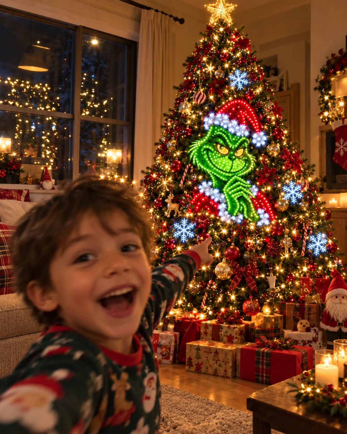 Customer photo review of Luces LED Navideñas Inteligentes