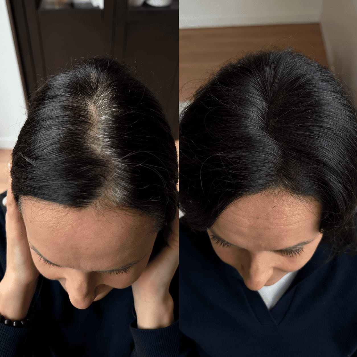 Customer photo review of Stick Corrector de Raíces y Canas