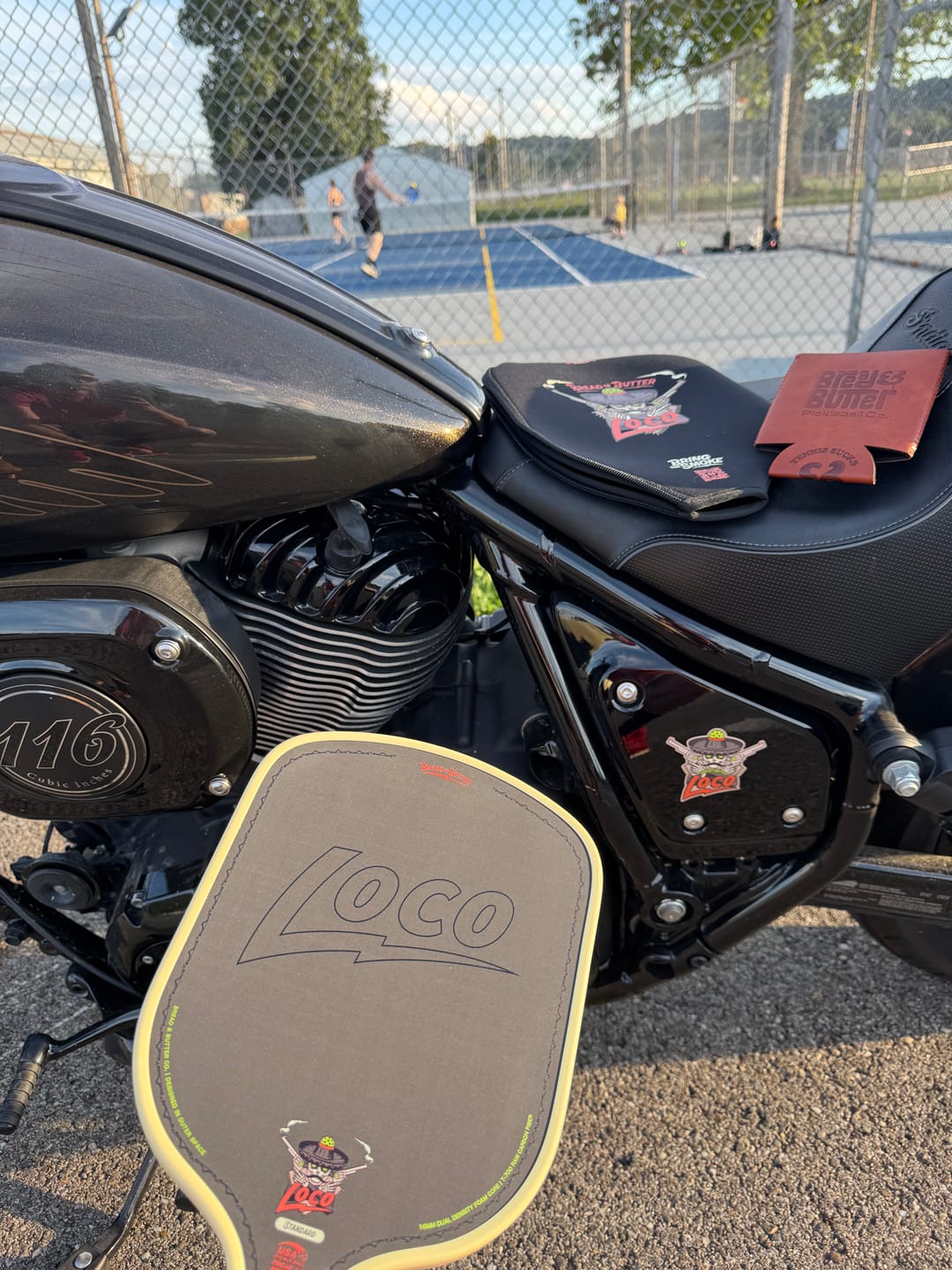 Customer photo review of The Loco 16mm Pickleball Paddle Standard