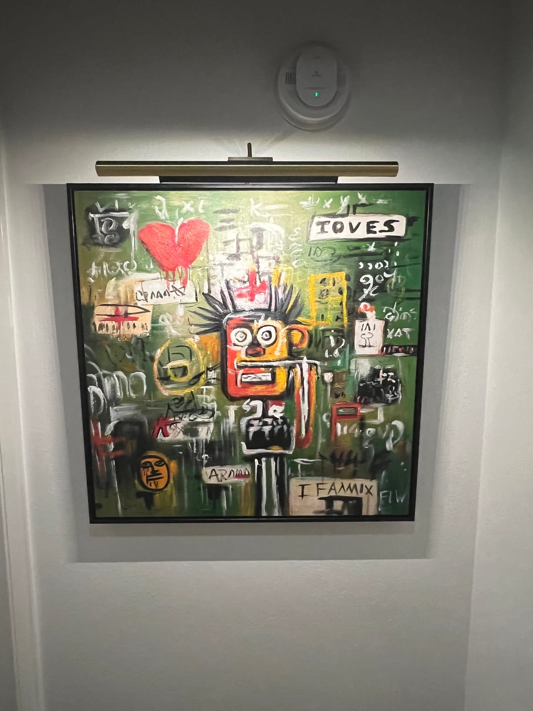 Customer photo review of Abstract Graffiti Art #GA140