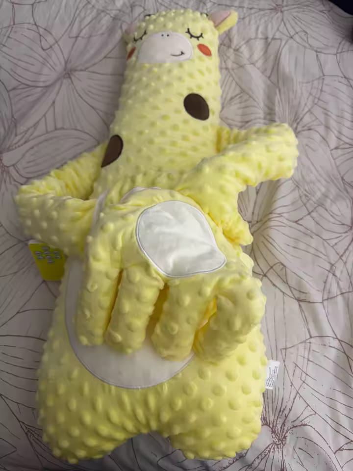 Customer photo review of Baby Patting Sleep Comfort Pillow