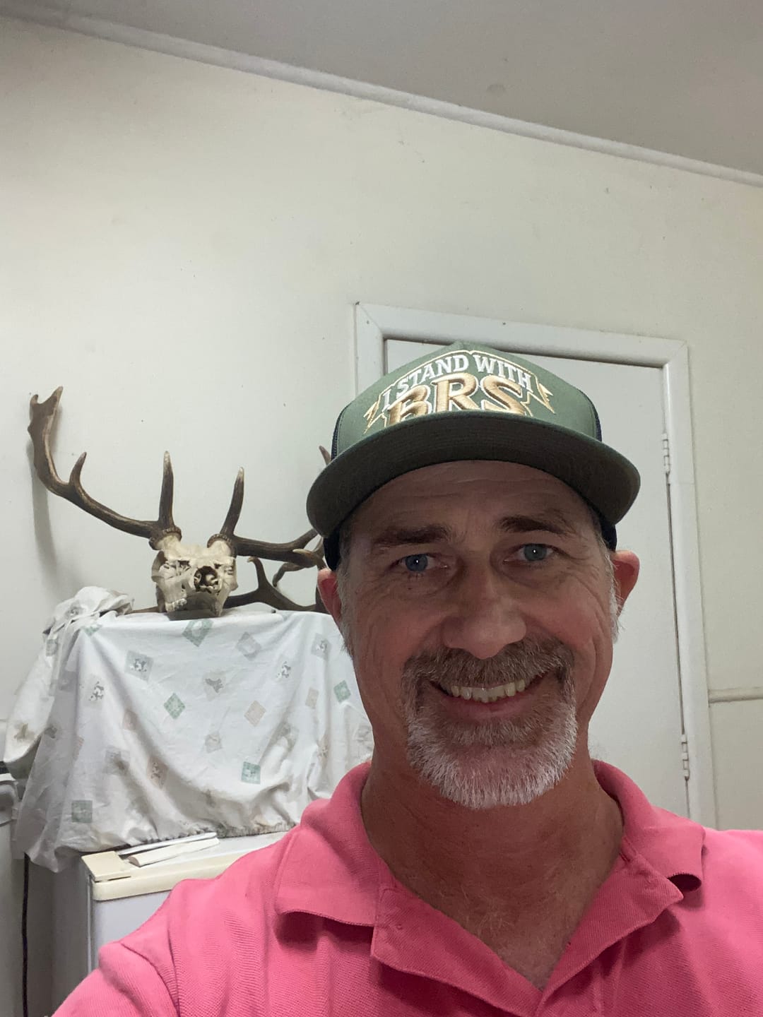 Customer photo review of Big Chocky | Stand With BRS Trucker Cap