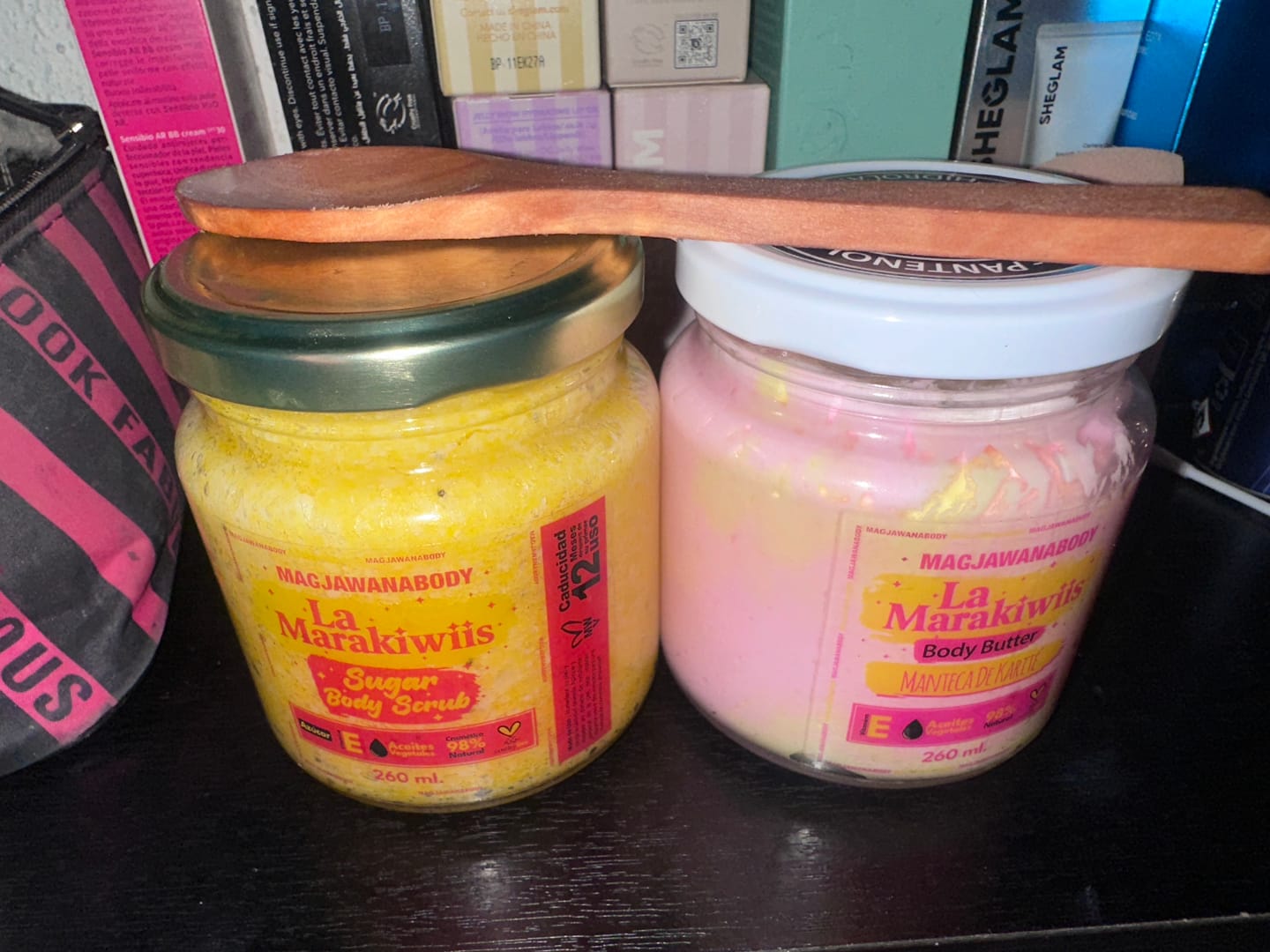 Customer photo review of Exfoliante La Marakiwiis