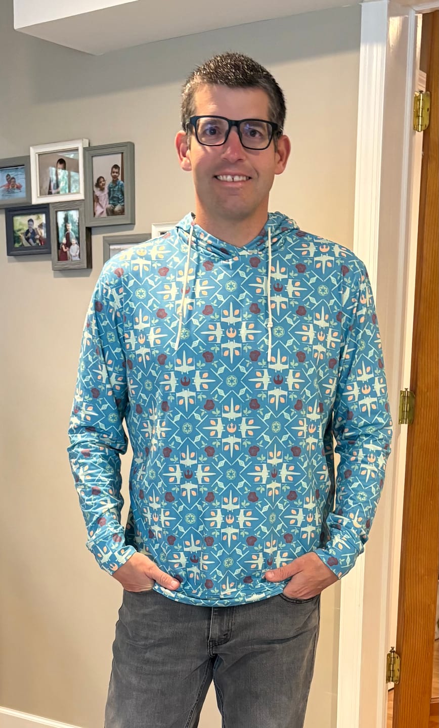Customer photo review of Star Wars™ "Grand Maz Couch" – Performance Hoodie