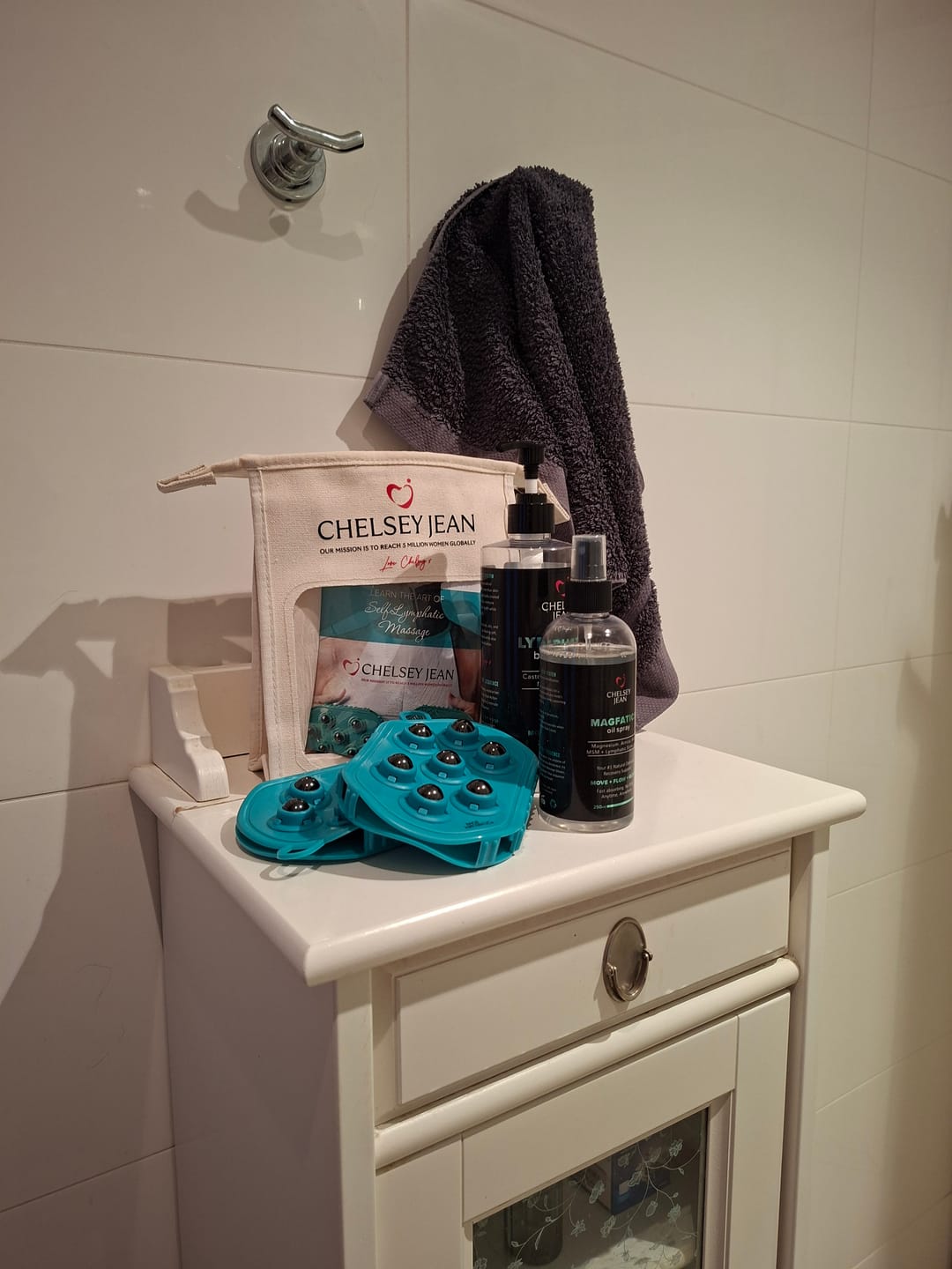 Customer photo review of Lymphatic Essentials Kit