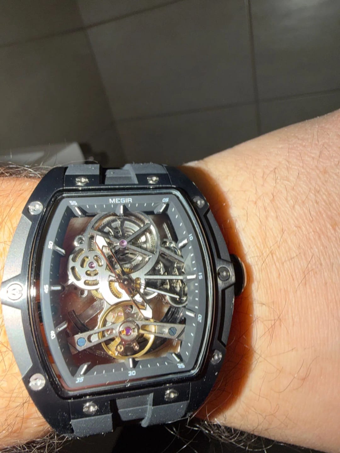 Customer photo review of Veyron Skeleton Automatic™