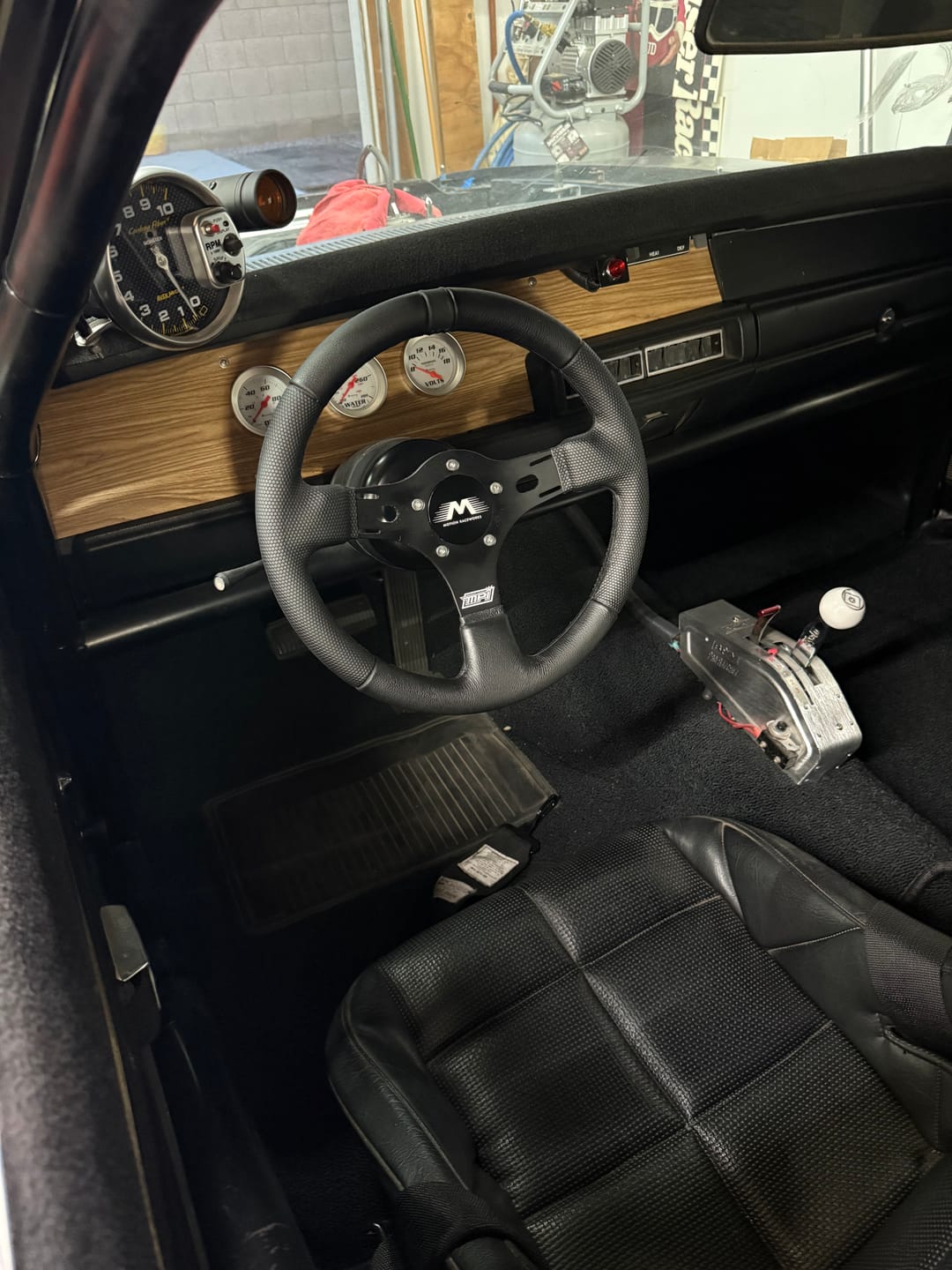 Customer photo review of Motion 3 bolt to 5 bolt Billet Steering Wheel Adapter 15-00022