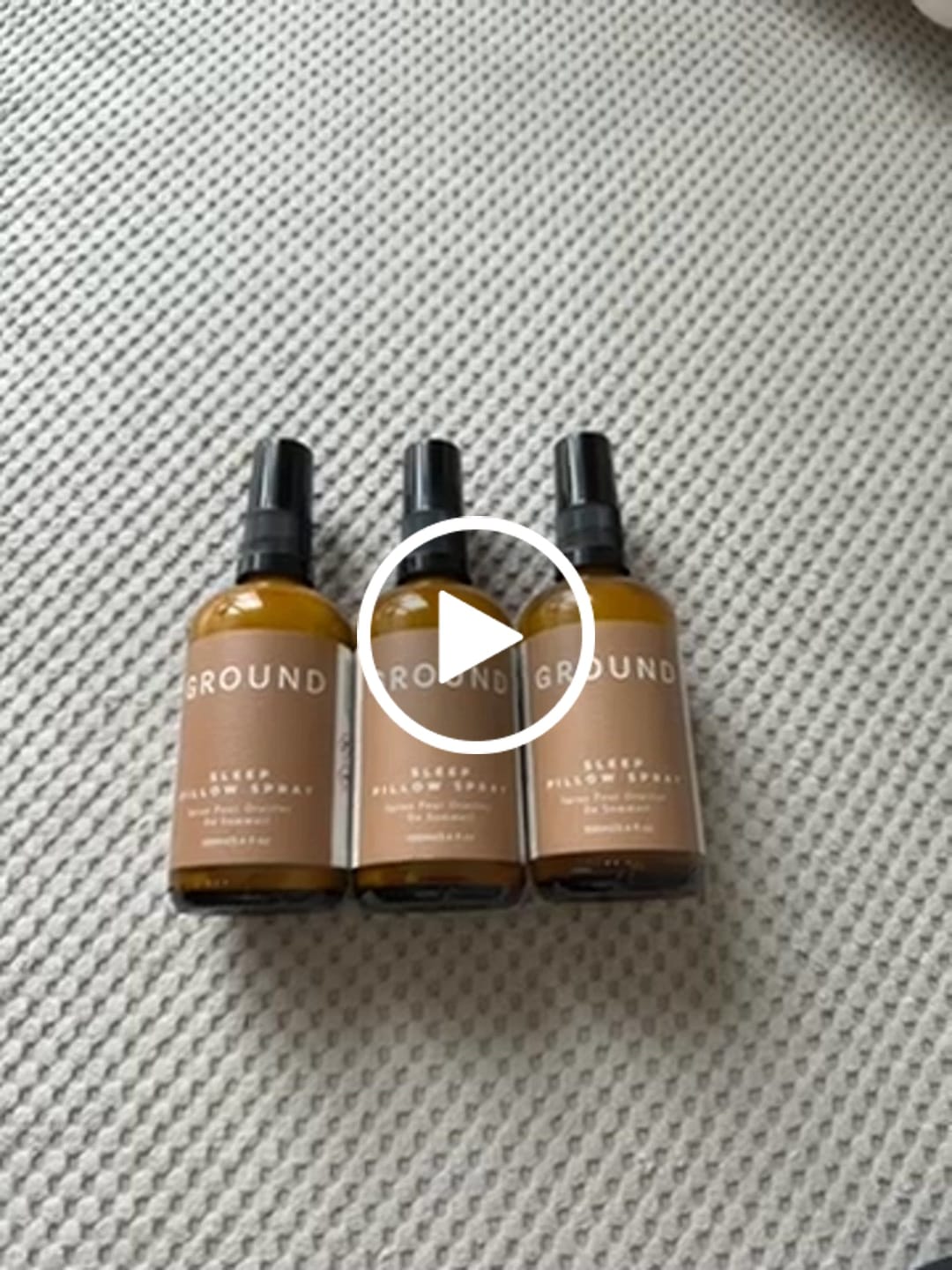 Customer video review of Sleep Pillow Spray