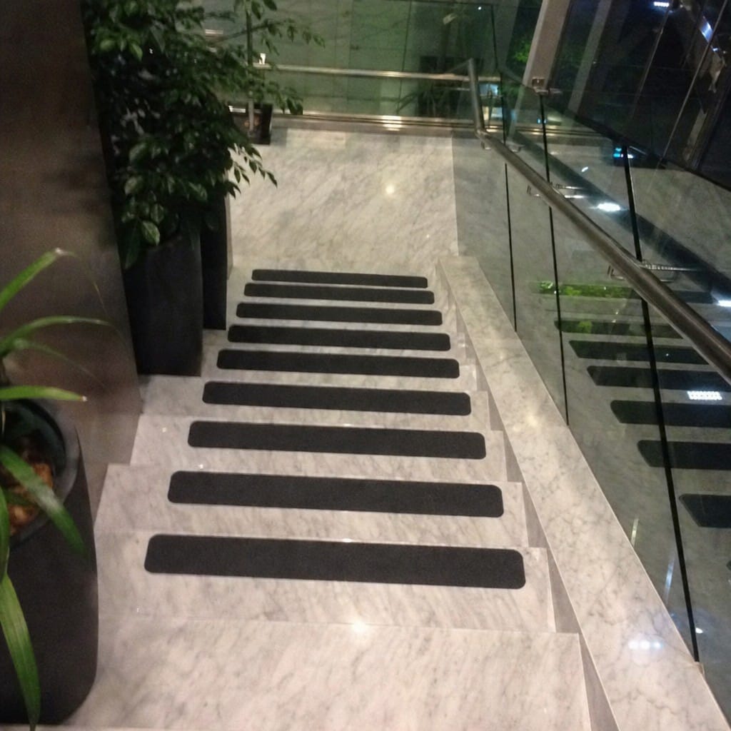 Customer photo review of Self-Adhesive Anti-Slip Stair Tread 150mm × 610mm | 6 Colour Options