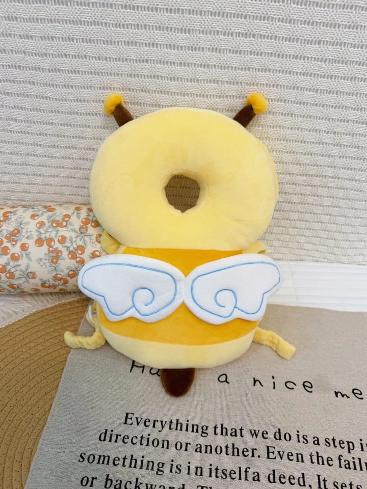 Customer photo review of Baby Head Protection Backpack Cushion
