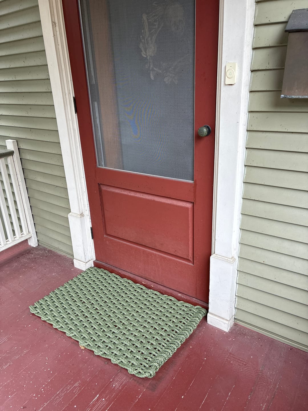Customer photo review of Loden Doormat