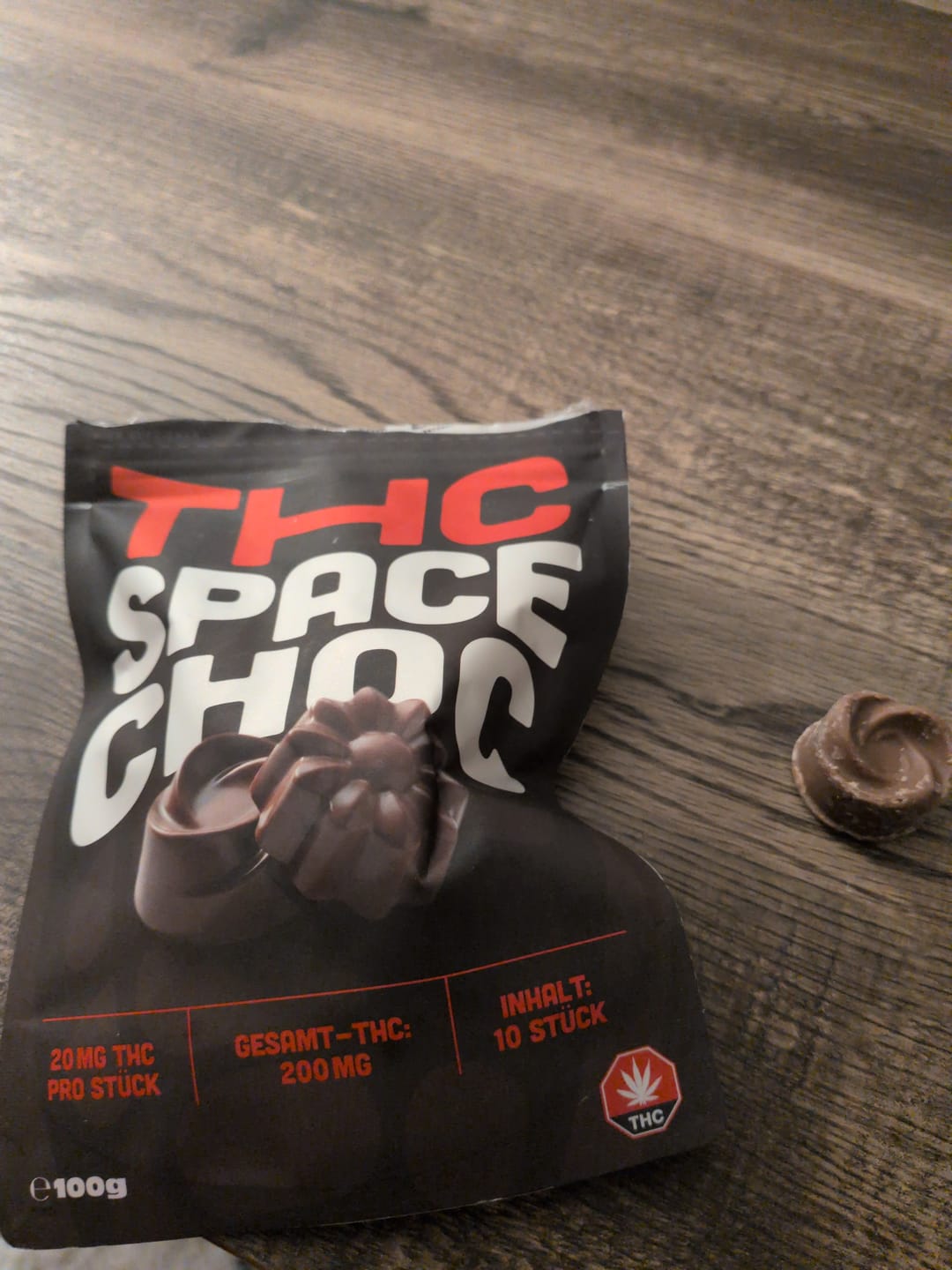 Customer photo review of THC Schokolade - SpaceChoc 200mg