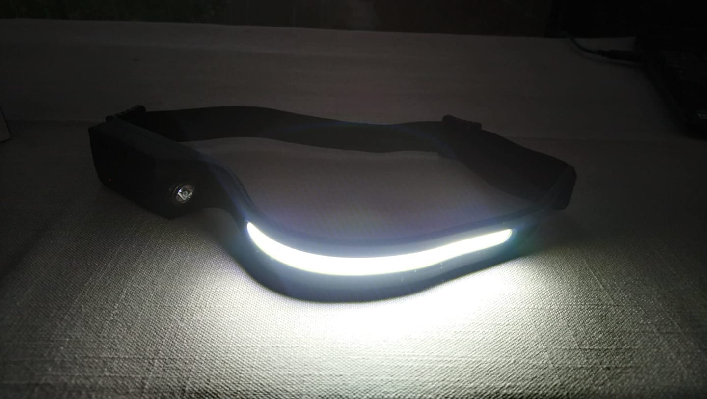 Customer photo review of Adventure Light — Lampe Frontale LED 230°