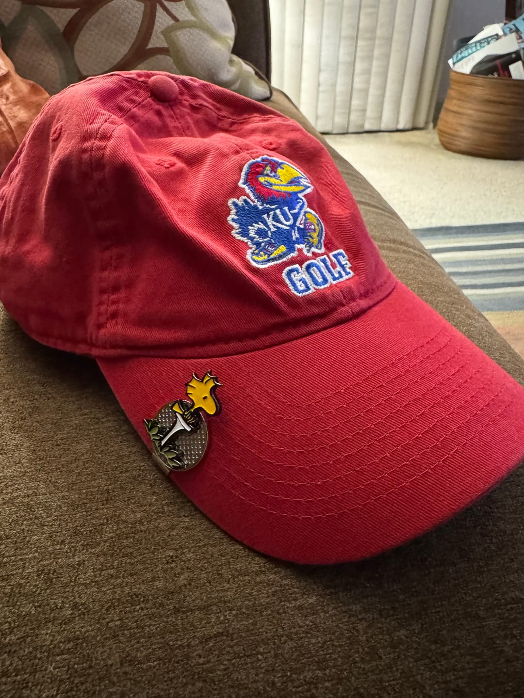 Customer photo review of Peanuts Woodstock Tee Time Ball Marker