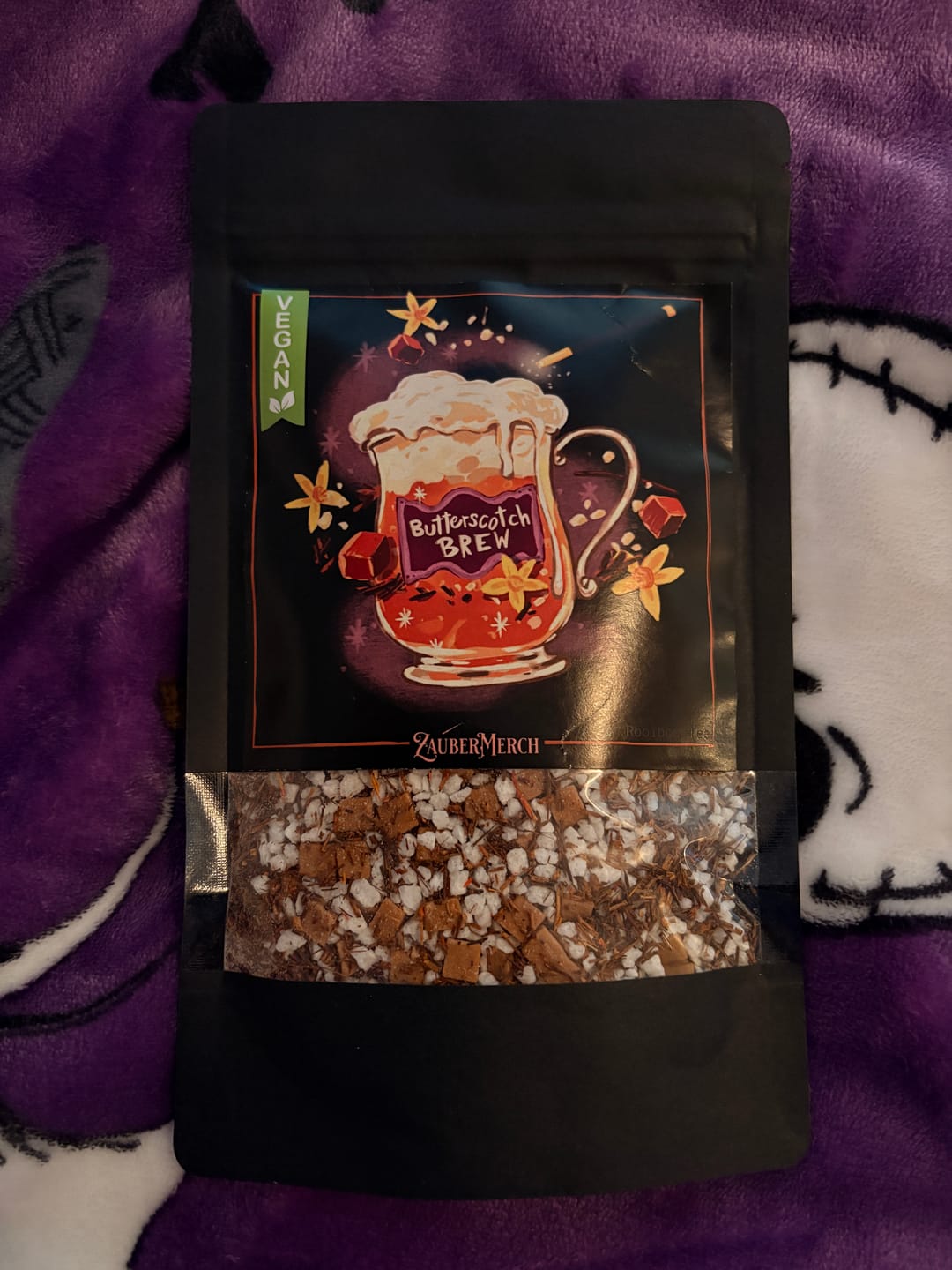 Customer photo review of Butterscotch Brew – Rooibos Tee Butterscotch Karamell