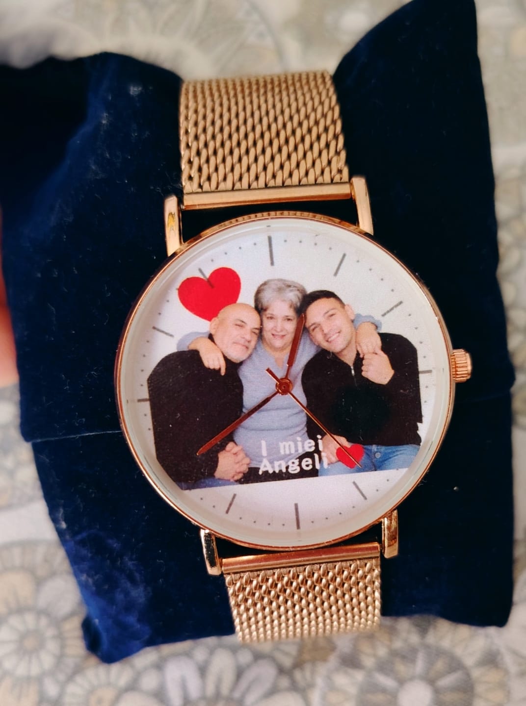 Customer photo review of Orologio Eterno Amore