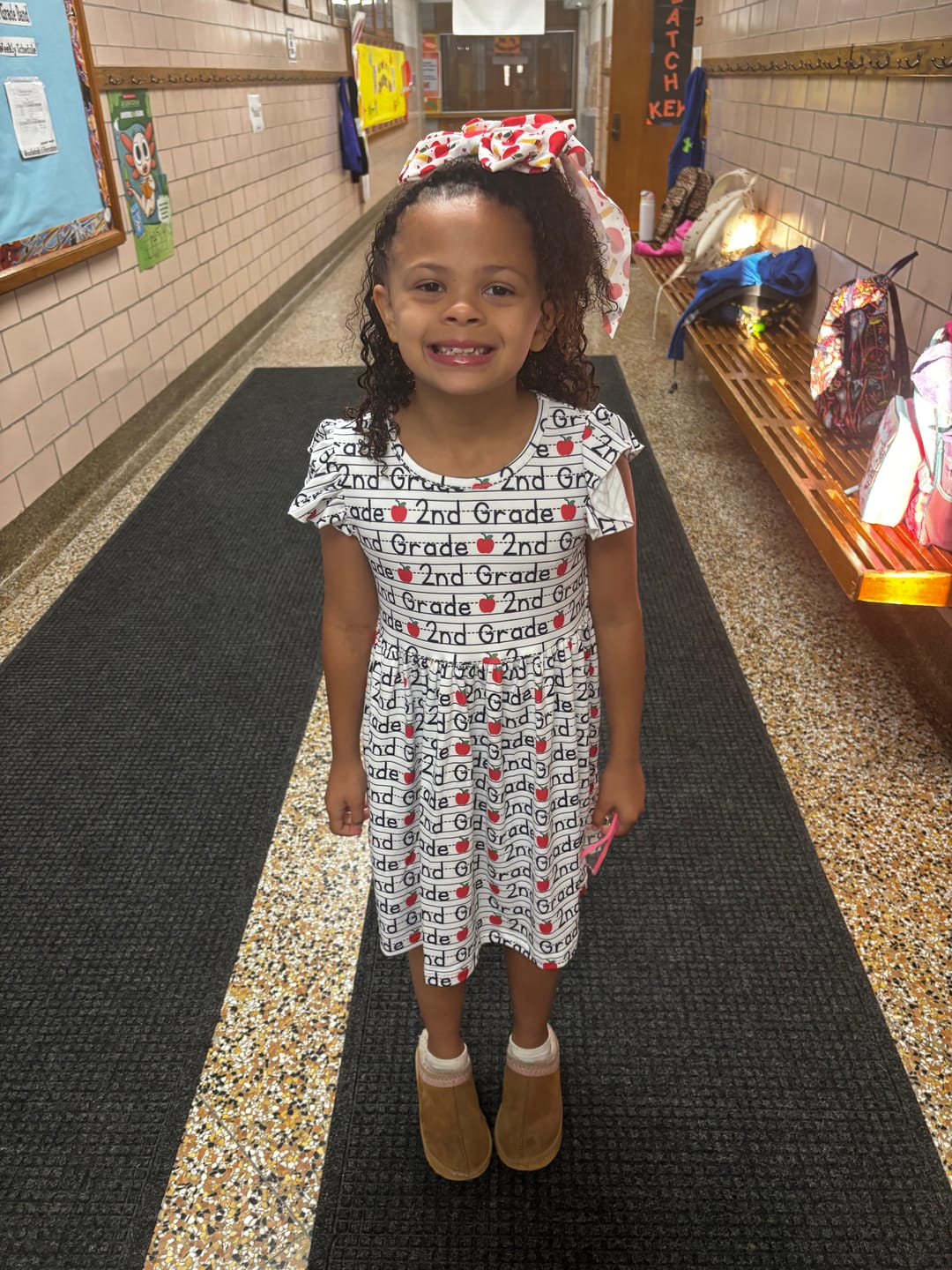 Customer photo review of Class Kutie Grade Level Dress - Pre-K to 5th Grade