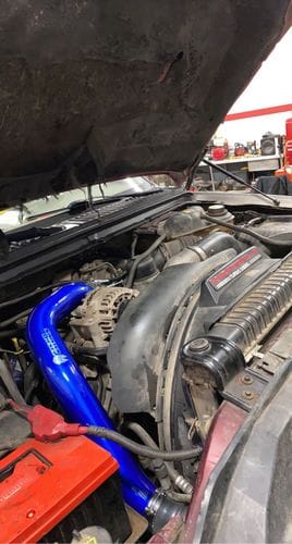 Customer photo review of 2003-2007 Powerstroke Hot Side Charge Pipe (SDG-INTRPIPE-6.0-HOT)
