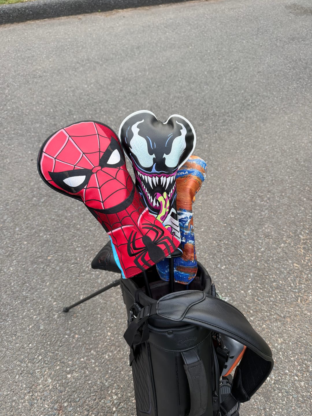 Customer photo review of Spider-Man "Venom" – Driver Headcover