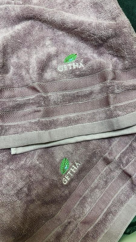 Customer photo review of Bamboo Bath Towel