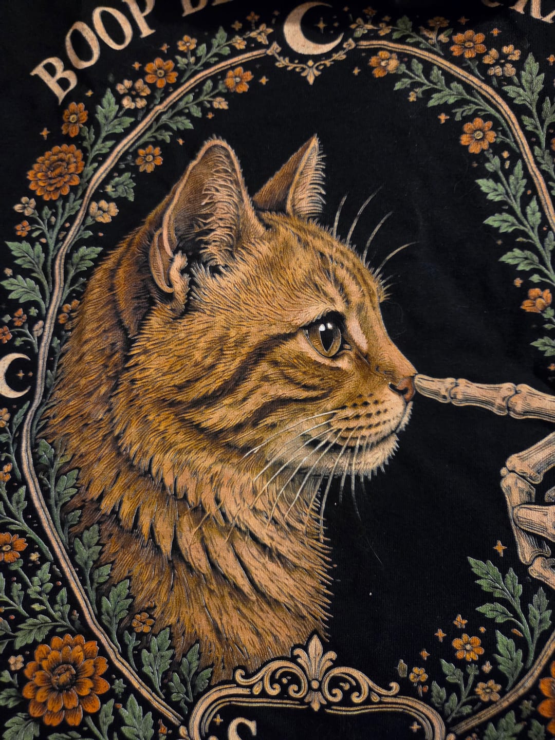 Customer photo review of Boop Beyond the Grave Custom Pet T-shirt