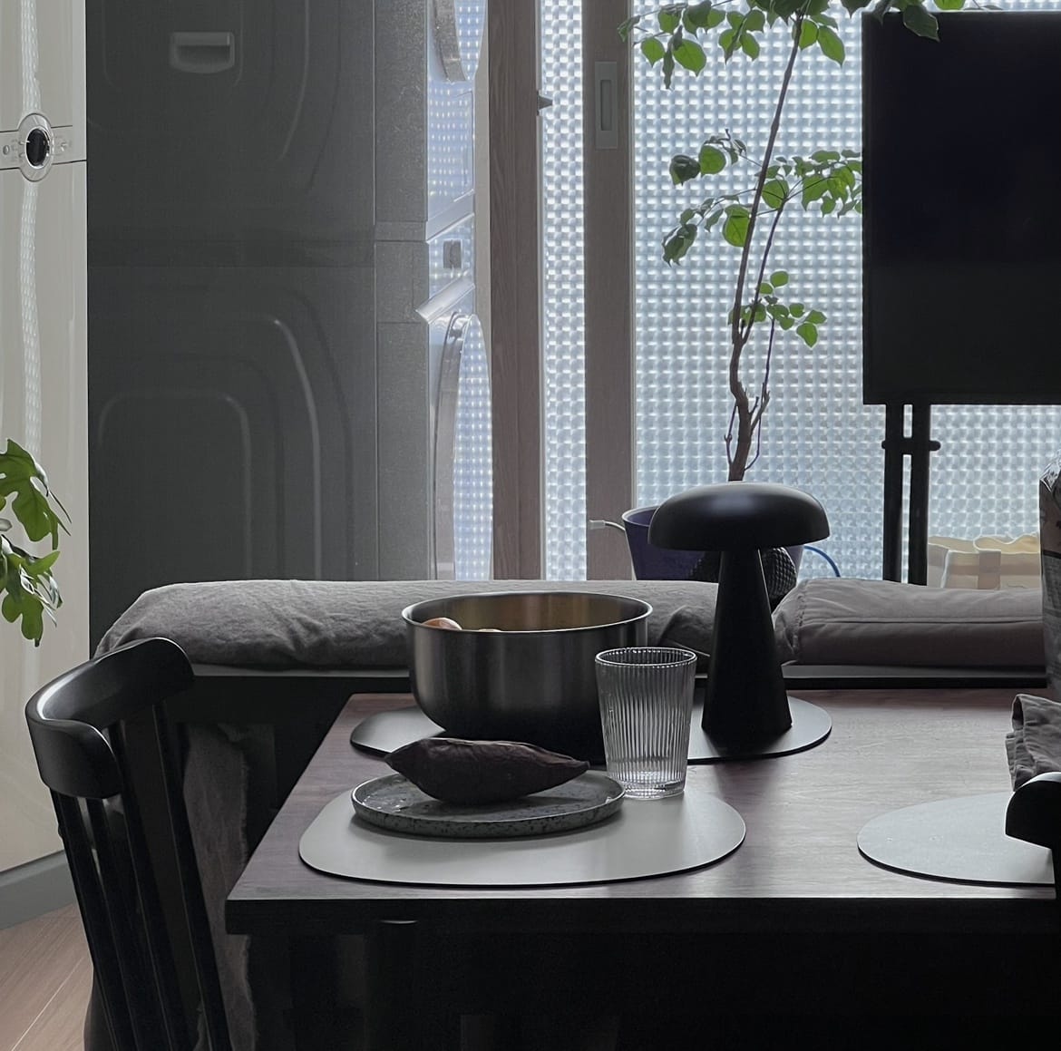 Customer photo review of Battery Table Lamp