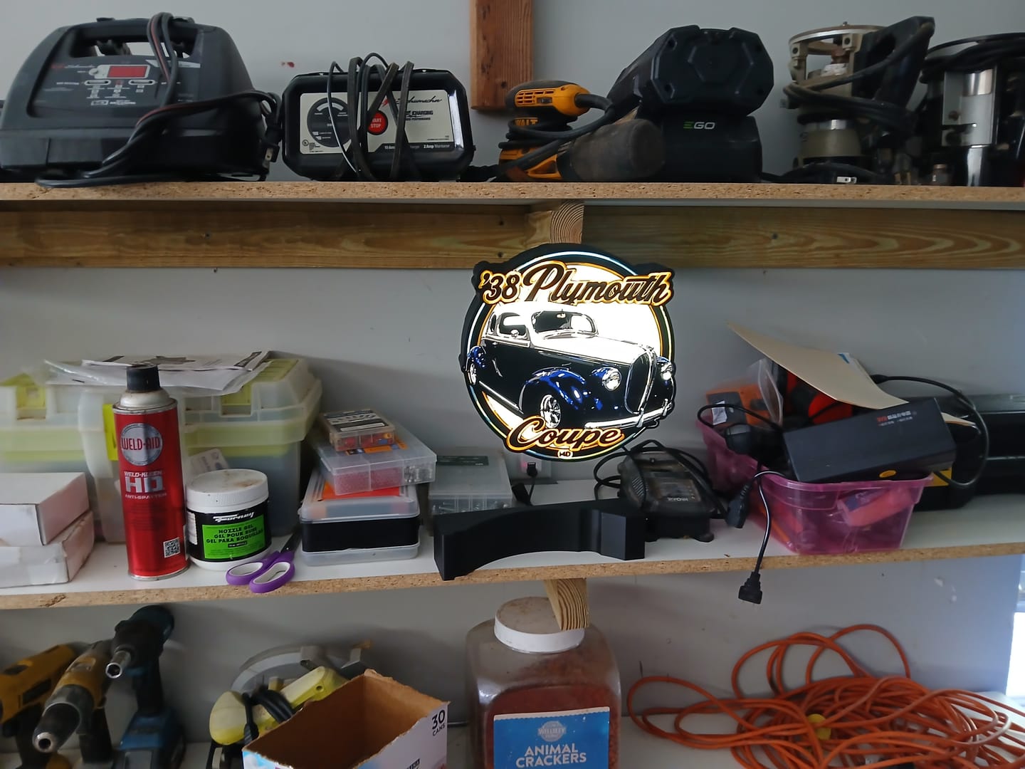 Customer photo review of 38 PLYMOUTH COUPE | LED NEON SIGN