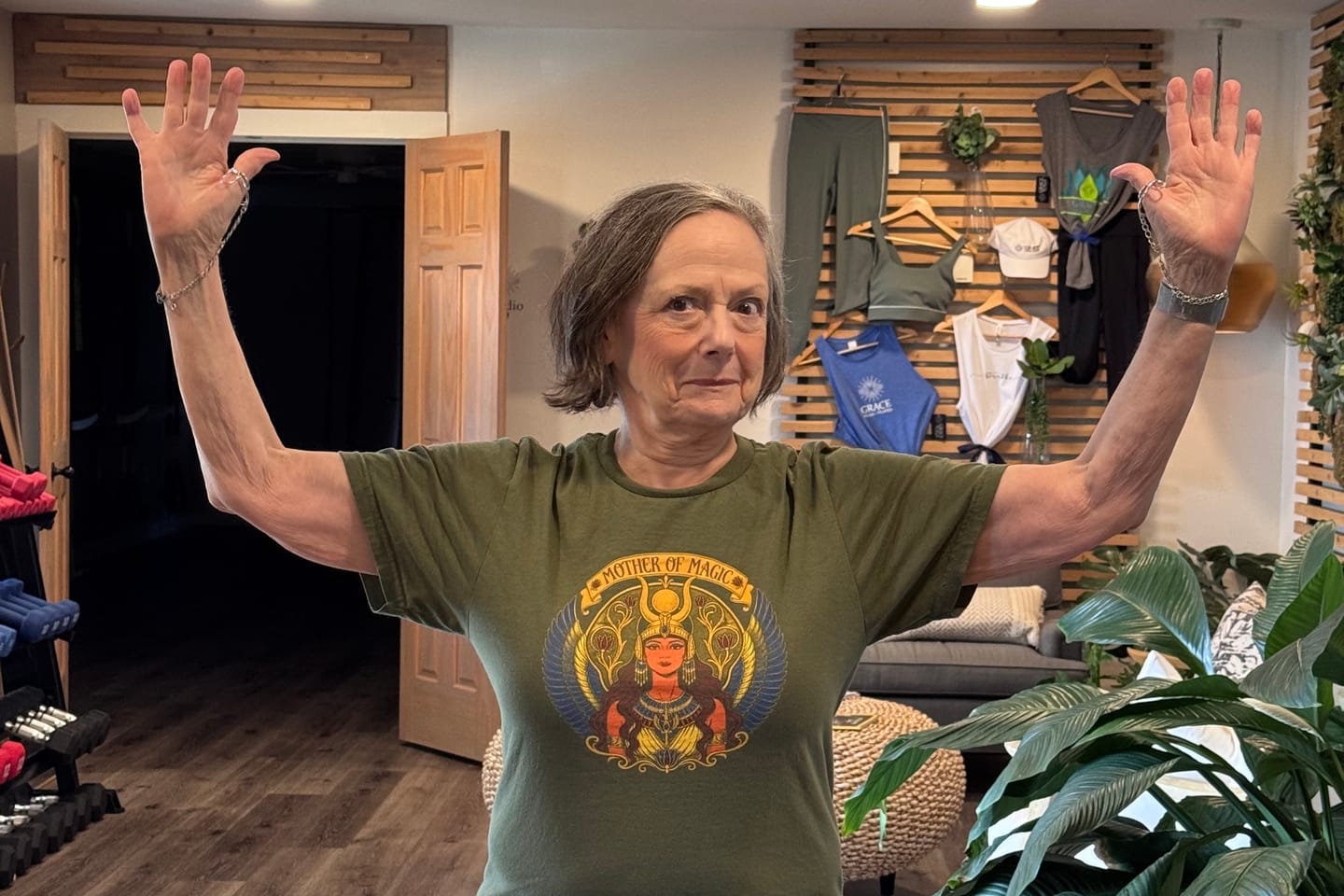 Customer photo review of Isis Mother of Magic T-Shirt