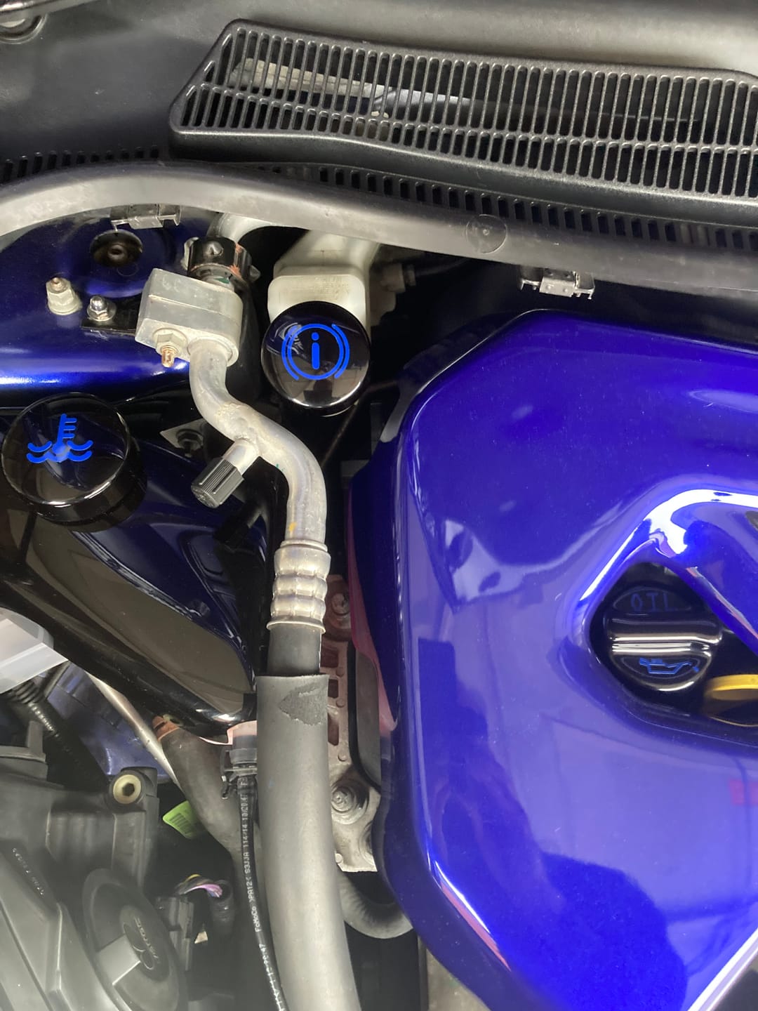 Customer photo review of Custom Cap Vinyl Sticker Set
