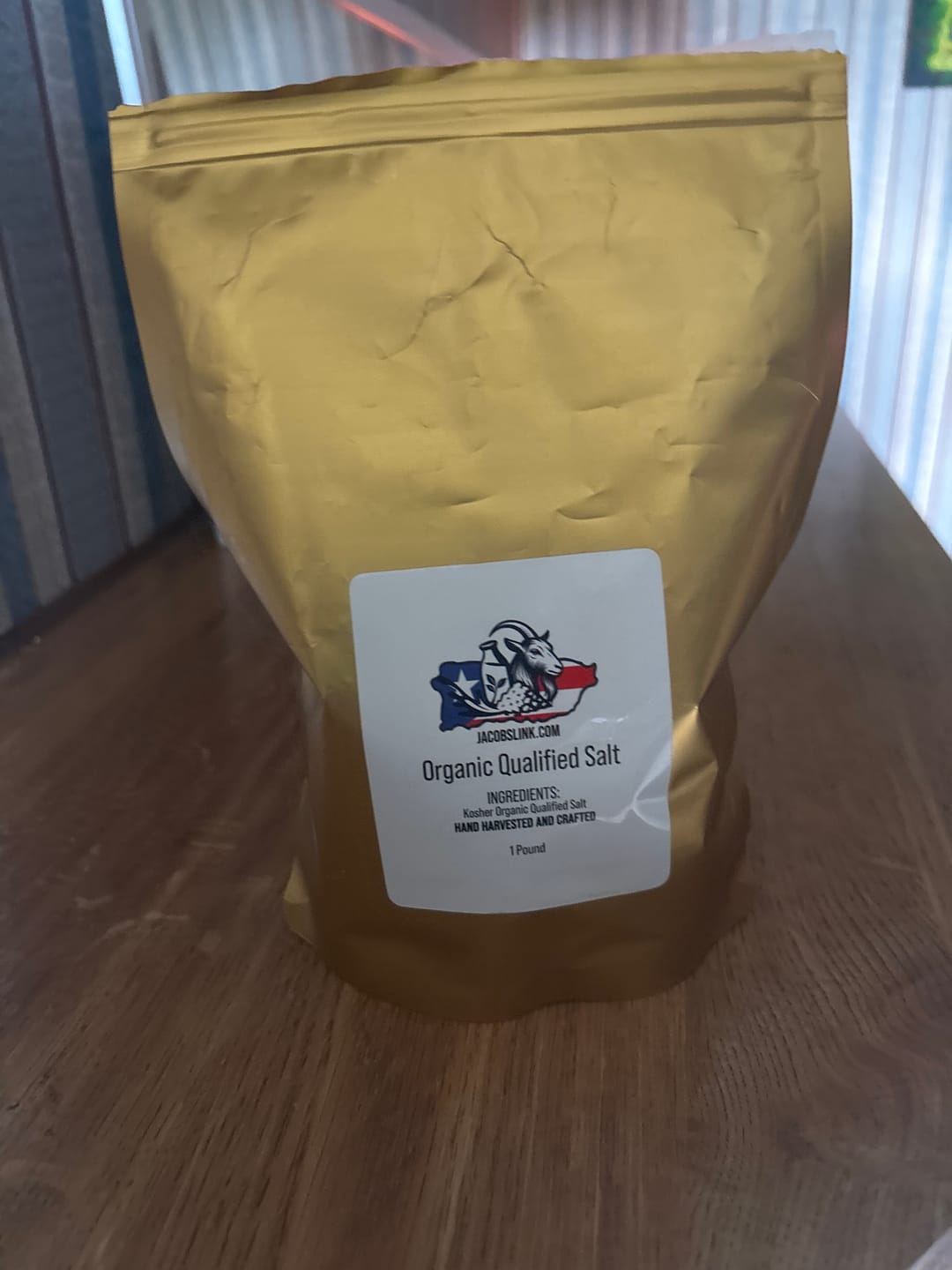 Customer photo review of Hand Harvested / Organic Qualified Salt