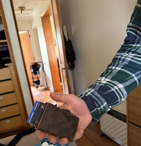 Customer photo review of Billetera Modelo Deluxe