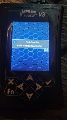 Customer photo review of 2010-2021 Cummins CCS EFILive Tune Package