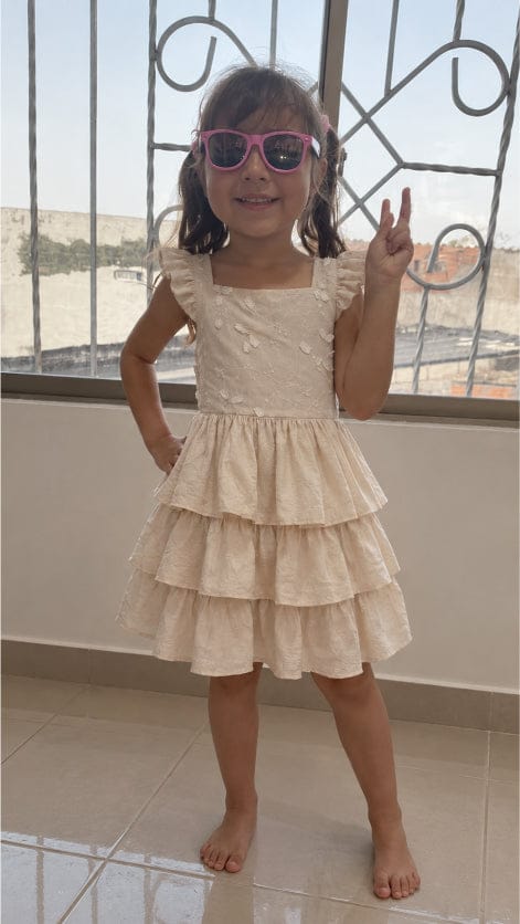 Customer photo review of Vestido casual para niña - Maria José