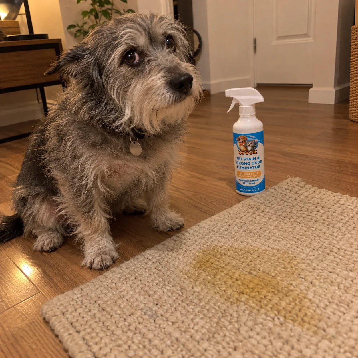 Customer photo review of NYVOK™ Spray Quita Manchas y Olor a Orines